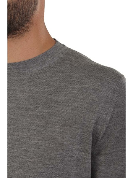 Maglia Hindustrie Girocollo Light Grey