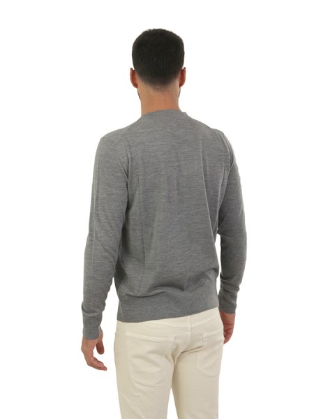 Maglia Hindustrie Girocollo Light Grey