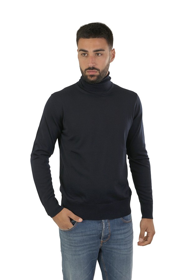 Maglia Hindustrie Girocollo Abbigliamento dolcevita rasato g18 merino 100%la