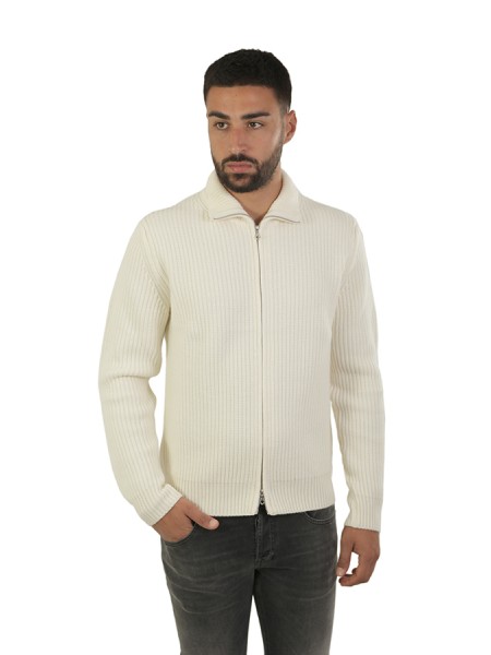 Maglia Hindustrie Cardigan Ecru