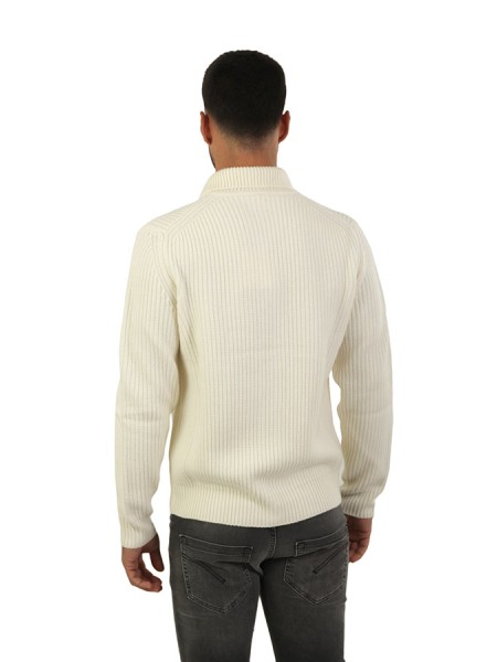 Maglia Hindustrie Cardigan Ecru