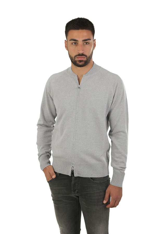 Maglia Hindustrie Cardigan Light Gray