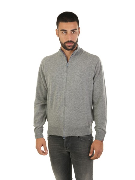 Maglia Paul & Shark Cardigan Grigio