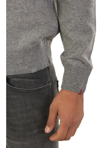 Maglia Paul & Shark Cardigan Grigio