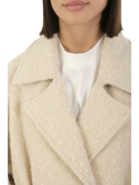 Cappotto Herno Feeling Bouclè Wool Chantilly