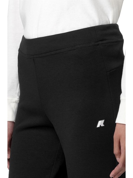 Pantalone K-Way Jenny Light Spacer Black Pure