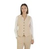 Gilet Circolo in Felpa Light Corda